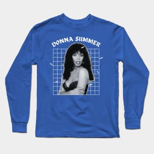 Donna summer --- 70s aesthetic Long Sleeve T-Shirt